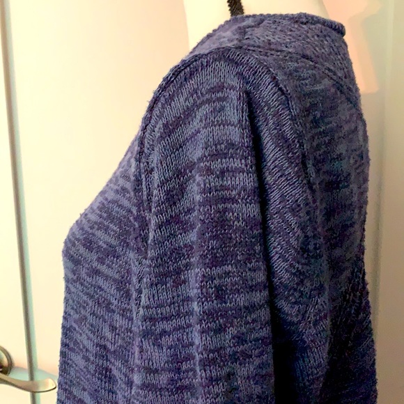 Torrid Blue Knit Sweater Cardigan! EUC! Size 00X - Picture 6 of 8